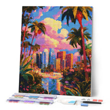Load image into Gallery viewer, Diamond Painting - Jungle Meets City