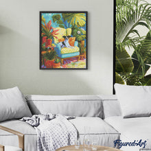 Load image into Gallery viewer, Diamond Painting - Plant Corner with Dog