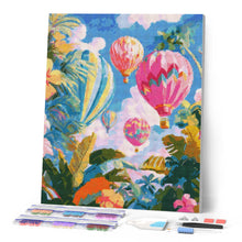 Load image into Gallery viewer, Diamond Painting - Jungle Sky Balloons
