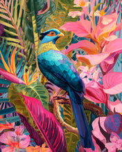 Load image into Gallery viewer, Diamond Painting - Tropical Blue Bird