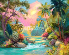 Load image into Gallery viewer, Diamond Painting - Tropical Stream