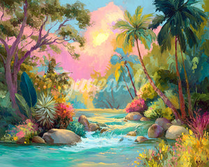 Diamond Painting - Tropical Stream