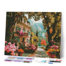 Load image into Gallery viewer, Diamond Painting - Lakeside Villa in Bloom