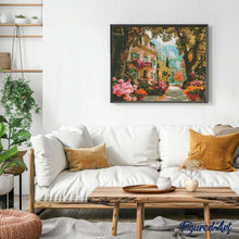 Load image into Gallery viewer, Diamond Painting - Lakeside Villa in Bloom