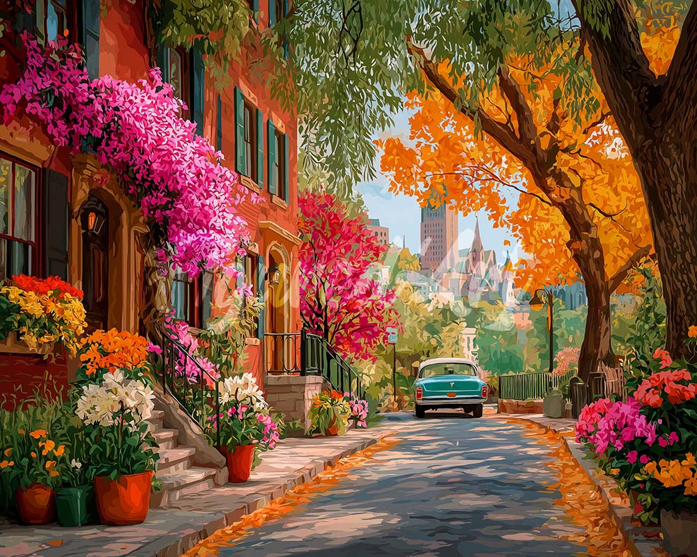 Diamond Painting - Urban Garden Lane