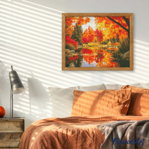 Diamond Painting - Golden Trees of Autumn
