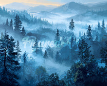 Load image into Gallery viewer, Diamond Painting - Mist in the Pines