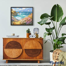 Load image into Gallery viewer, Diamond Painting - Ocean View in Bloom