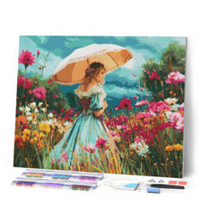 Load image into Gallery viewer, Diamond Painting - Lady of the Wildflowers