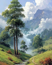 Load image into Gallery viewer, Diamond Painting - Misty Valley