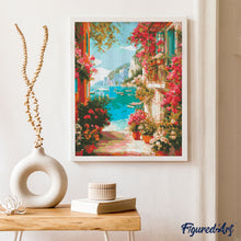 Load image into Gallery viewer, Diamond Painting - Italian Riviera View