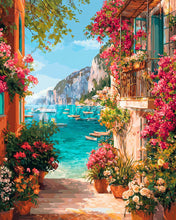 Load image into Gallery viewer, Diamond Painting - Italian Riviera View