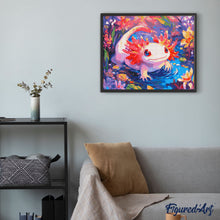Load image into Gallery viewer, Diamond Painting - Cute Axolotl
