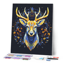 Load image into Gallery viewer, Diamond Painting - Majestic Reindeer 40x50cm canvas already framed