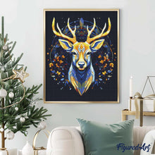 Load image into Gallery viewer, Diamond Painting - Majestic Reindeer 40x50cm canvas already framed