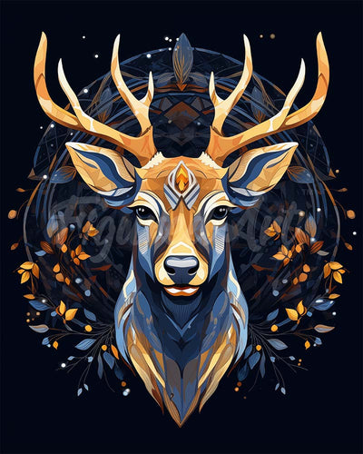 Diamond Painting - Majestic Reindeer