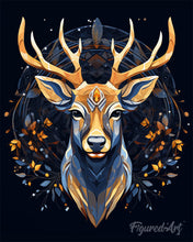 Load image into Gallery viewer, Diamond Painting - Majestic Reindeer 40x50cm canvas already framed