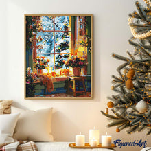 Load image into Gallery viewer, Diamond Painting - Romantic Winter 40x50cm canvas already framed