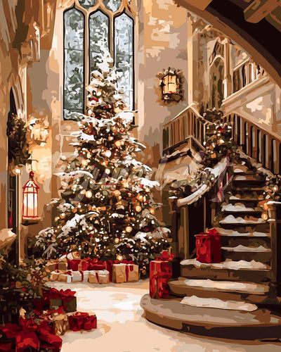 Diamond Painting - Grand Christmas Hall