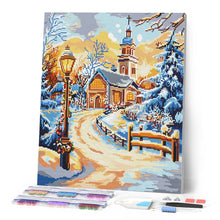 Load image into Gallery viewer, Diamond Painting - Path to the Chapel 40x50cm canvas already framed
