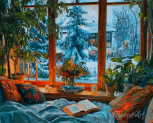Load image into Gallery viewer, Diamond Painting - Cosy Winter Evening