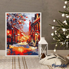 Load image into Gallery viewer, Diamond Painting - Golden Hour Christmas