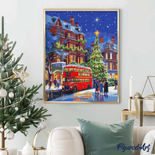Load image into Gallery viewer, Diamond Painting - London Christmas Street