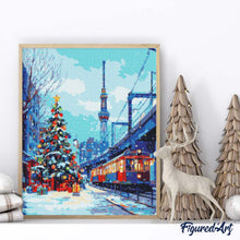 Load image into Gallery viewer, Diamond Painting - Christmas in Tokyo