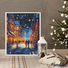Load image into Gallery viewer, Diamond Painting - Starry Christmas Stroll
