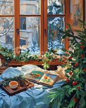 Load image into Gallery viewer, Diamond Painting - Cosy Winter in Bed