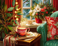 Load image into Gallery viewer, Diamond Painting - Holiday Coffee Corner