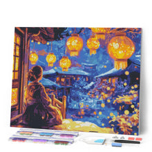 Load image into Gallery viewer, Diamond Painting - Lantern Festival Night