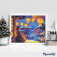 Load image into Gallery viewer, Diamond Painting - Lantern Festival Night