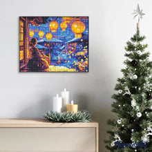 Load image into Gallery viewer, Diamond Painting - Lantern Festival Night