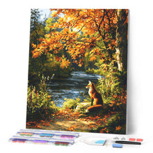Load image into Gallery viewer, Diamond Painting - Red Fox by River