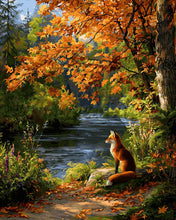 Load image into Gallery viewer, Diamond Painting - Red Fox by River