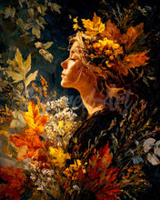 Load image into Gallery viewer, Diamond Painting - Lady of Golden Foliage