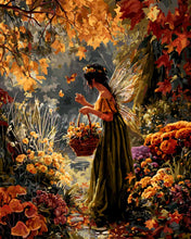 Load image into Gallery viewer, Diamond Painting - Fairy of Autumn Garden