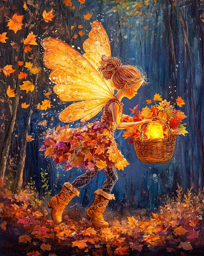 Diamond Painting - The Leaf Collector Fairy