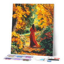 Load image into Gallery viewer, Diamond Painting - Lady in Red