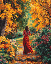 Load image into Gallery viewer, Diamond Painting - Lady in Red