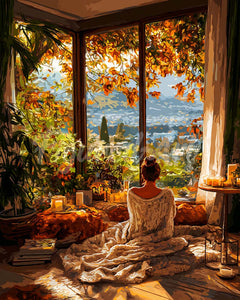 Diamond Painting - Cozy Autumn Morning