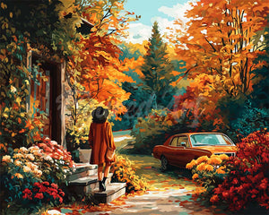 Diamond Painting - Autumn Farewell