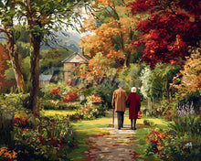 Load image into Gallery viewer, Diamond Painting - Forever Love in Autumn