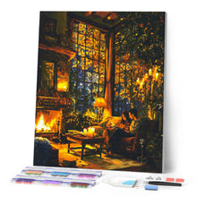 Load image into Gallery viewer, Diamond Painting - Cozy Autumn Evening