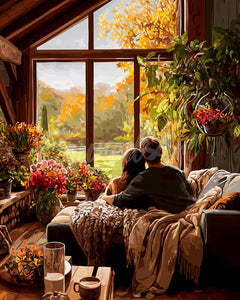 Diamond Painting - Autumn Morning Embrace