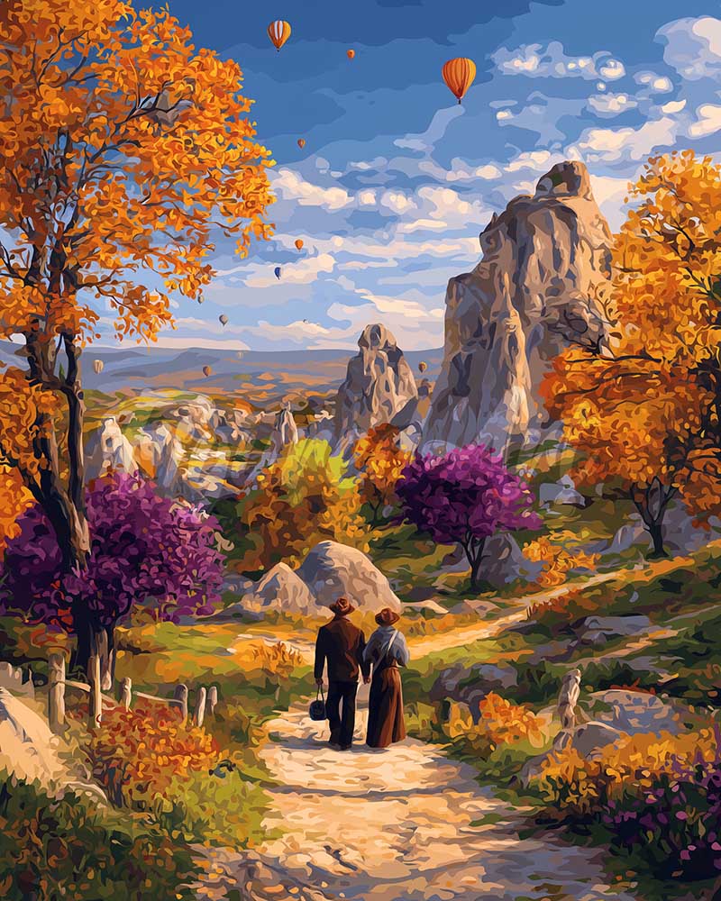 Diamond Painting - Romantic Autumn in Cappadocia