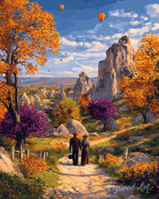Load image into Gallery viewer, Diamond Painting - Romantic Autumn in Cappadocia