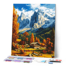 Load image into Gallery viewer, Diamond Painting - Autumn in the Dolomites