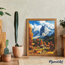 Load image into Gallery viewer, Diamond Painting - Autumn in the Dolomites